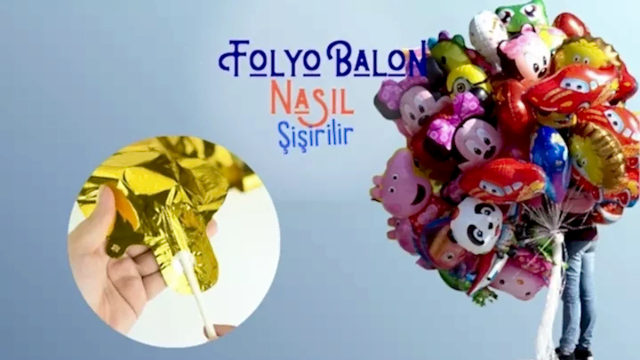 Folyo Balon Nasıl Şişirilir?