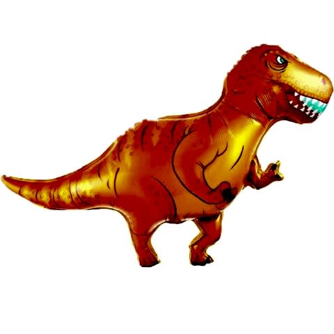 T-REX JURASSİC TURUNCU DİNAZOR FOLYO BALON 41*104