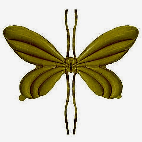 MELEK KANADI SARI FOLYO BALON 84*60,5