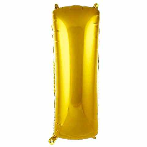 I- HARF 40 İNC GOLD RENK BALON 100 CM