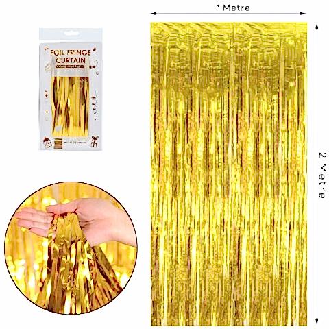 İTHAL METALİZE GOLD ARKA PLAN PERDESİ 2*1m