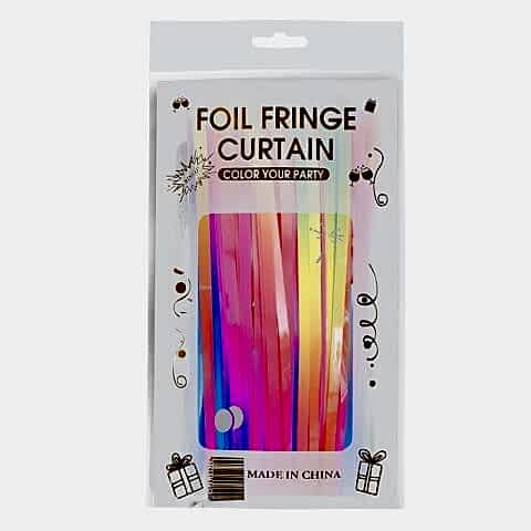 İTHAL METALİZE MAKARON GÖKKUŞAĞI ARKA PLAN PERDESİ 2*1m