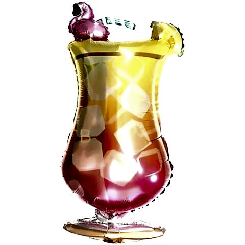 FLAMİNGO KOKTEYL BARDAK FOLYO BALON 38,5*83