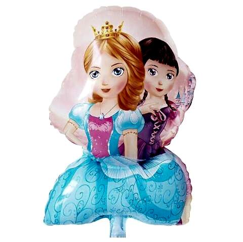 ÇİFTLİ KARTANESİ PRENSESİ FOLYO BALON