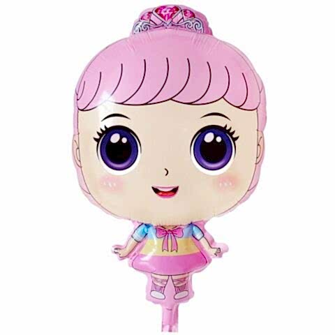 KIZ PEMBE FOLYO BALON 43,5*74