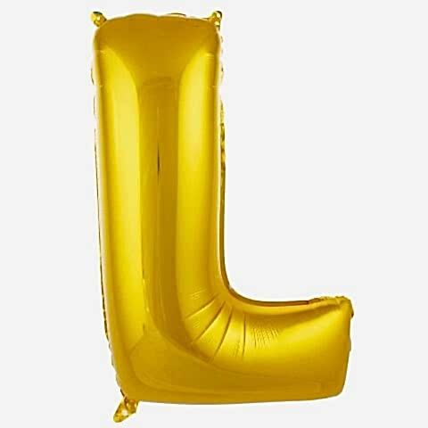 L- HARF 34 İNC GOLD RENK BALON 76 CM