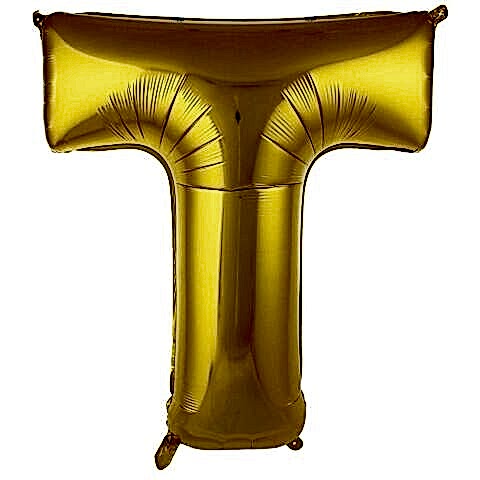 T- HARF 34 İNC GOLD RENK BALON 76 CM