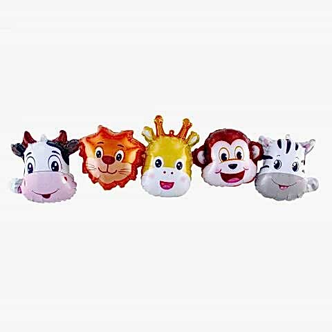 SAFARİ KAFALAR KONSEPT FOLYO BALON