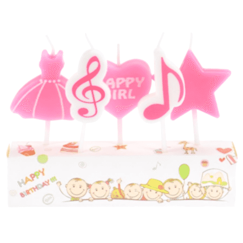 5 Lİ MÜZİK FİGÜRLÜ MUM PK:12