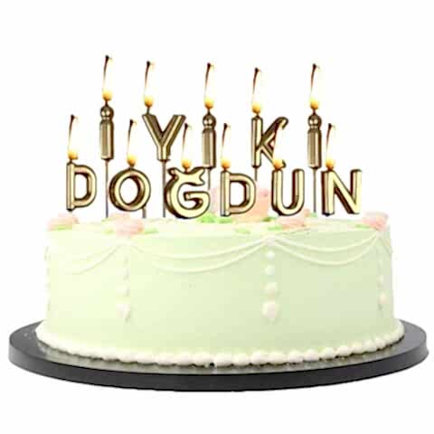 İYİKİ DOĞDUN GOLD MUM  PK:12 KL:600