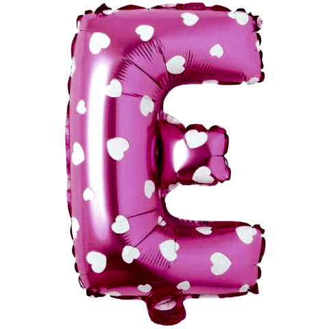 E- HARF 16 İNC PEMBE RENK BALON 36 CM