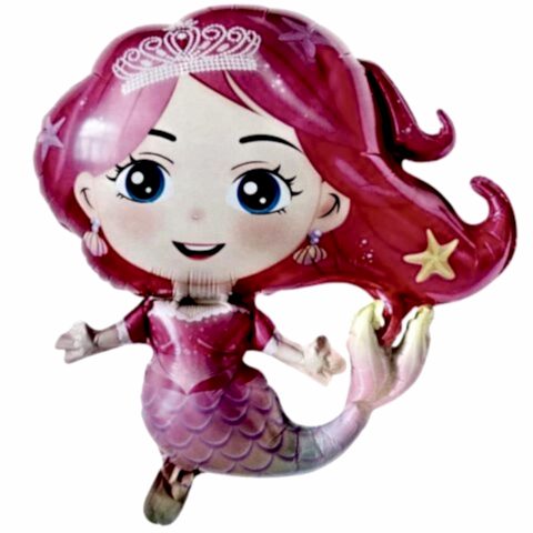 DENİZ KIZI FOLYO BALON 51*68,5