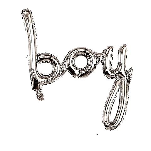 BOY GÜMÜŞ FOLYO BALON 60*69