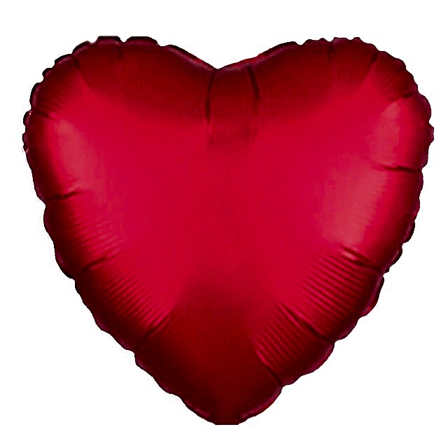 18 İNC KALP KIRMIZI RENK FOLYO BALON