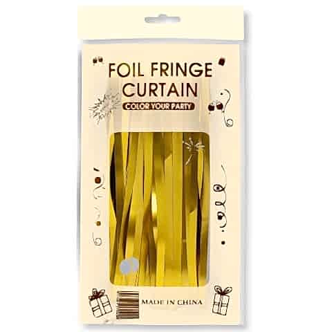 İTHAL METALİZE GOLD MASA ETEĞİ 70*300cm