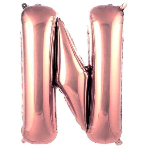 N- HARF 40 İNC ROSEGOLD RENK BALON 100 CM