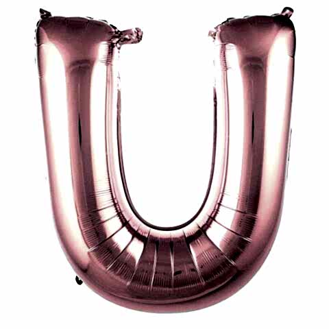 U- HARF 40 İNC ROSEGOLD RENK BALON 100 CM