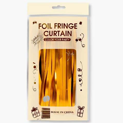 İTHAL METALİZE ROSEGOLD MASA ETEĞİ 70*300cm