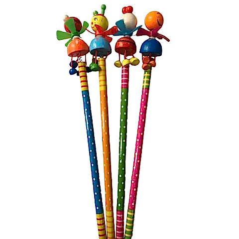 KARAKTER AHŞAP BAŞLIKLI KURŞUN KALEM