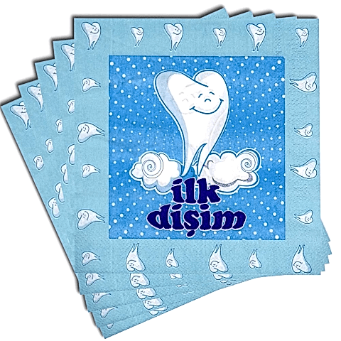 20 Lİ İLK DİŞ MAVİ PEÇETE