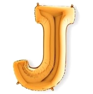 J- HARF 40 İNC GOLD RENK BALON 100 CM
