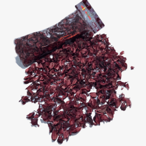 100 GR DEKORATİF KIRMIZI GÜL KURUSU