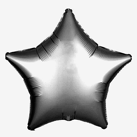 18 İNC YILDIZ GÜMÜŞ RENK FOLYO BALON