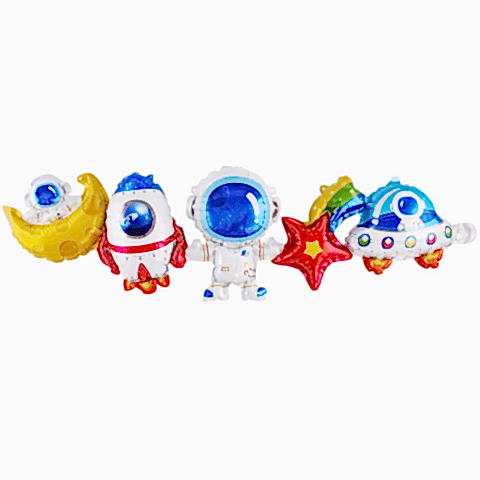 UZAY TEMALI KONSEPT FOLYO BALON