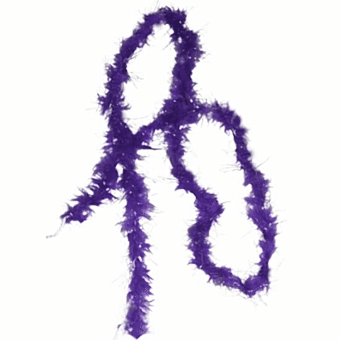 2 MT KEDİ KUYRUĞU MOR TÜY 5 CM