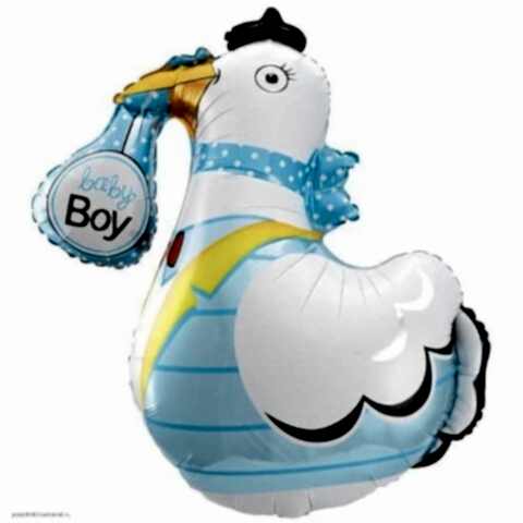 TAVUK MAVİ FOLYO BALON