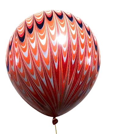 TAVUS KUŞU TURUNCU LATEKS BALON