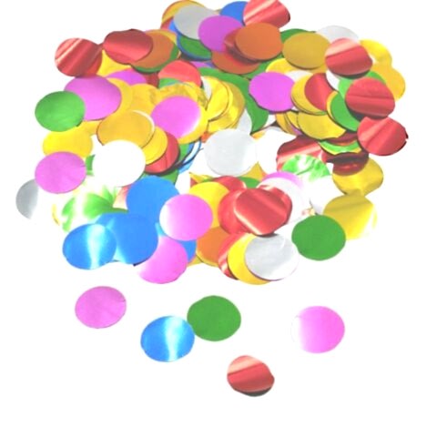METALİZE BALON İÇİ RENKLİ PUL