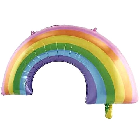 RENKLİ GÖKKUŞAĞI FOLYO BALON 82*53,5