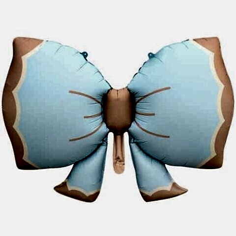 FİYONK RETRO MAVİ RENK FOLYO BALON 92*58,5