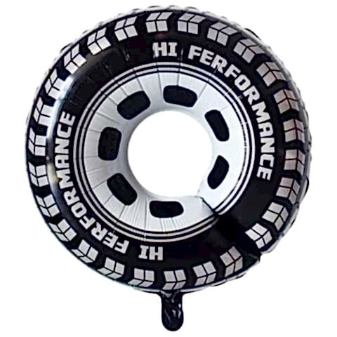 YARIŞ ARABASI LASTİĞİ ORTASI BOŞ FOLYO BALON 92*58,5