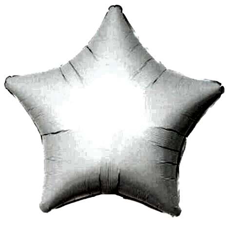 18 İNC YILDIZ BEYAZ RENK FOLYO BALON