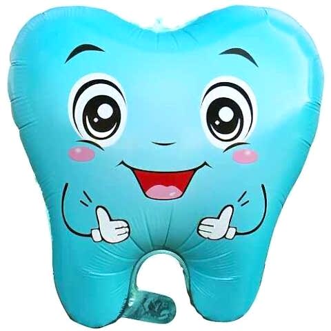 DİŞ MAVİ RENK FOLYO BALON 50*52,5