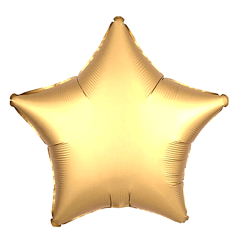 18 İNC YILDIZ GOLD RENK FOLYO BALON