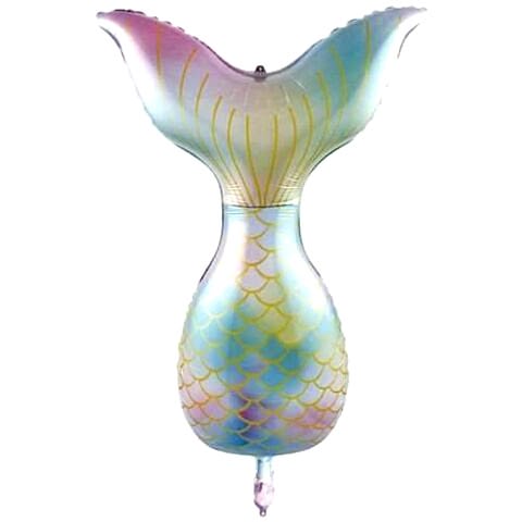 GÖKKUŞAĞI DENİZ KIZI KUYRUĞU FOLYO BALON 52*85