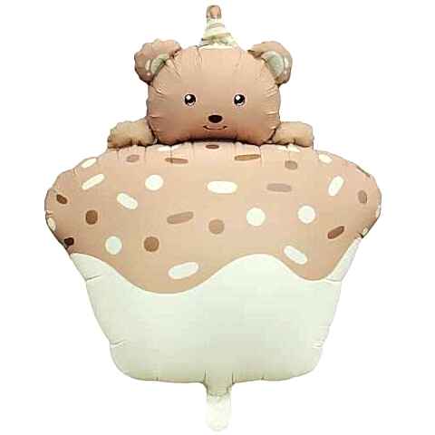 KARAMEL RETRO RENK KEK FOLYO BALON 52,5*72,5