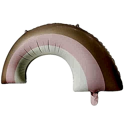 RETRO GÖKKUŞAĞI PEMBE FOLYO BALON 82*53,5