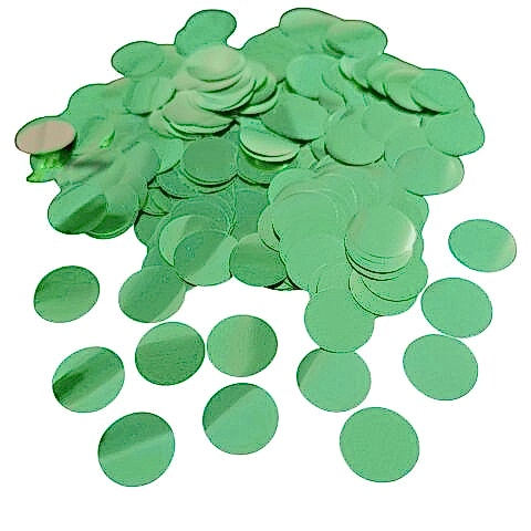 METALİZE BALON İÇİ YEŞİL PUL