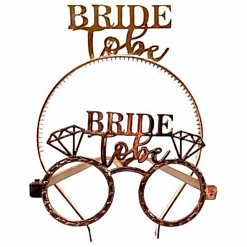 MİKA TAÇ GÖZLÜK BRİDE TO BE ROSEGOLD